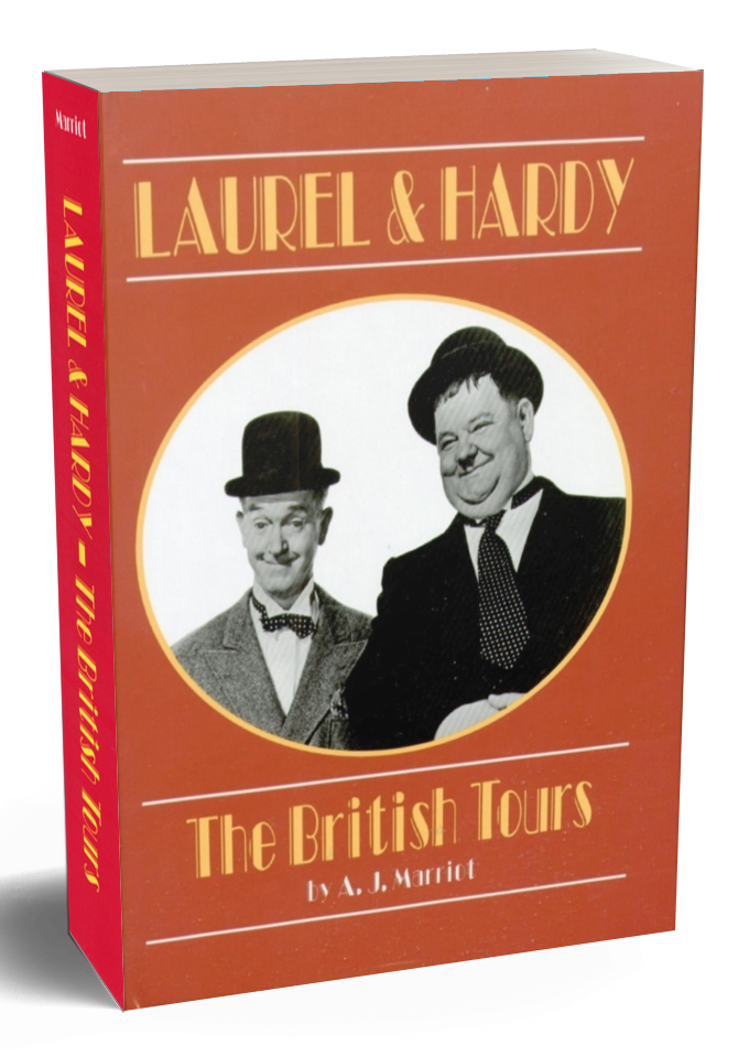 LAUREL and HARDY BRITISH TOURS book by A.J Marriot