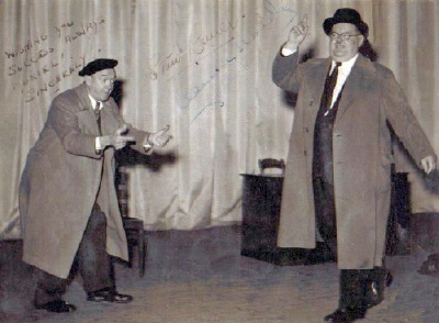 LAUREL and HARDY in Brussels Alhambra BELGIUM 1947