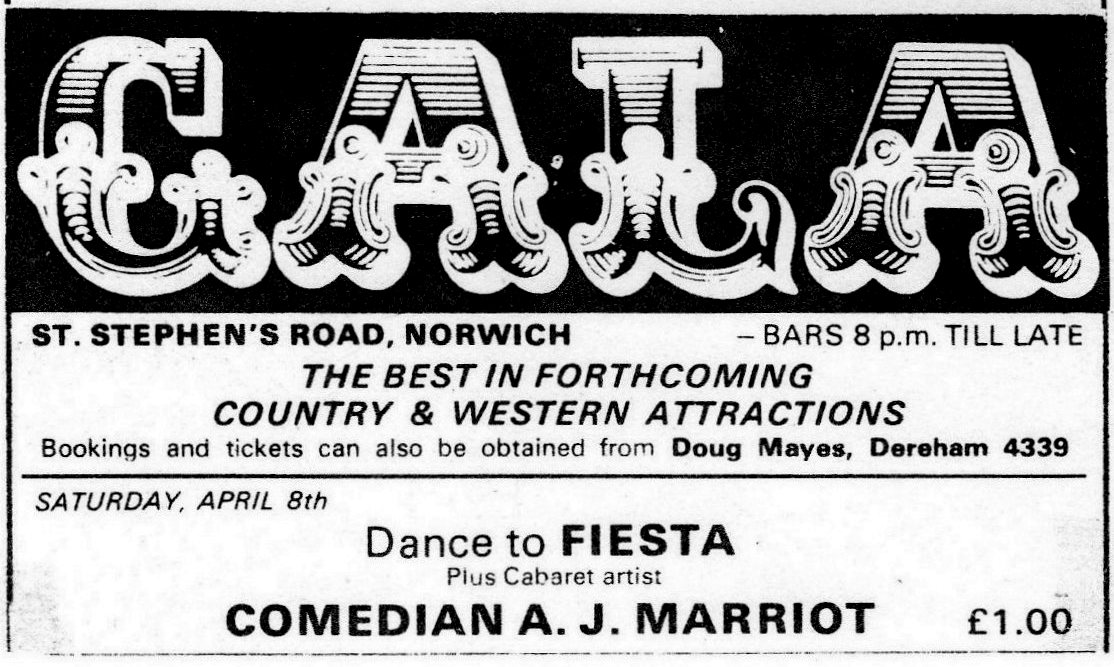 A.J Marriot Gala Norwich