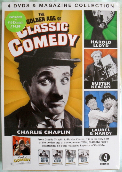 CHARLIE CHAPLIN DVD BOX SET by A.J Marriot.
