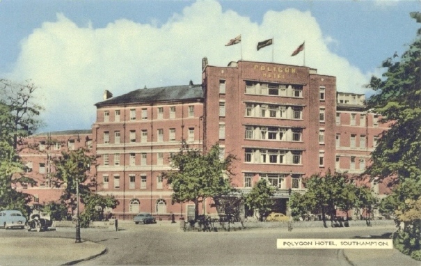 Laurel Hardy Southampton Polygon Hotel.