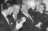 LAUREL and HARDY in Stockholm SWEDEN 1947