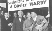 LAUREL and HARDY Books in Paris FRANCE 1950