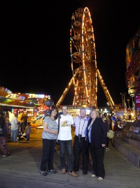 BLACKPOOL CENTRAL PIER BY NIGHT 2013