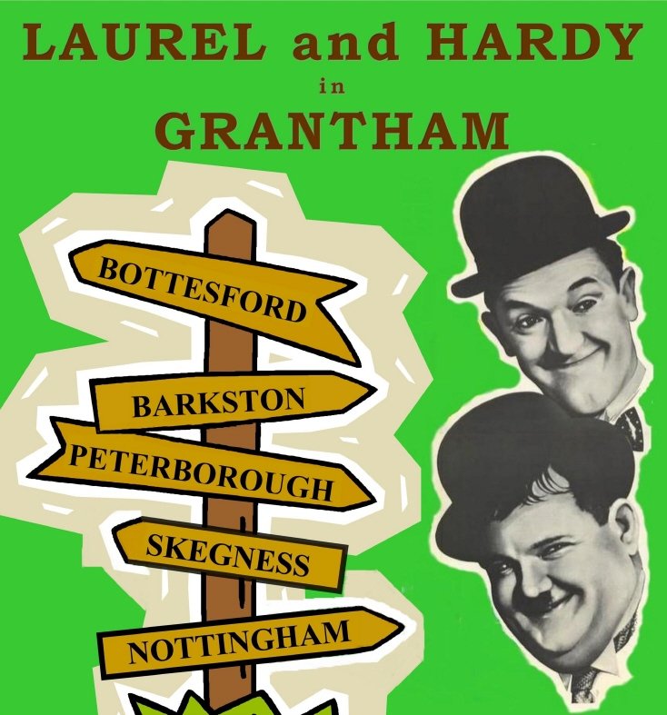 LAUREL and HARDY books GRANTHAM Guildhall Arts Centre