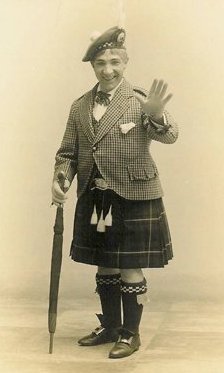 Laurel and Hardy books HARRY LAUDER in KILT