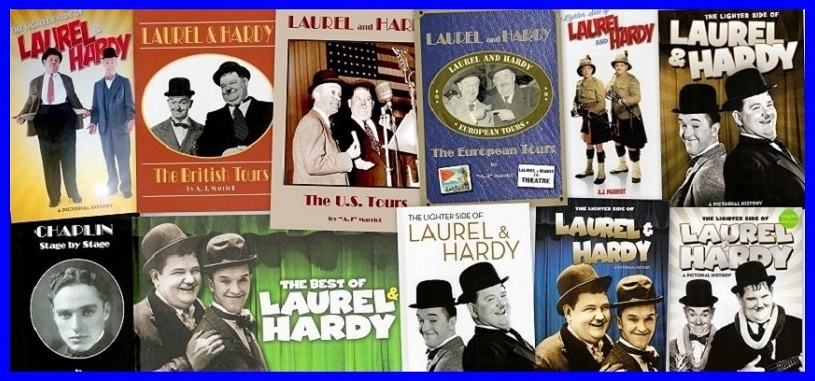 Laurel and Hardy Books by A.J Marriot